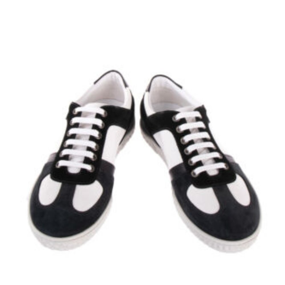 SERGIO ROSSI leather low-top sneakers